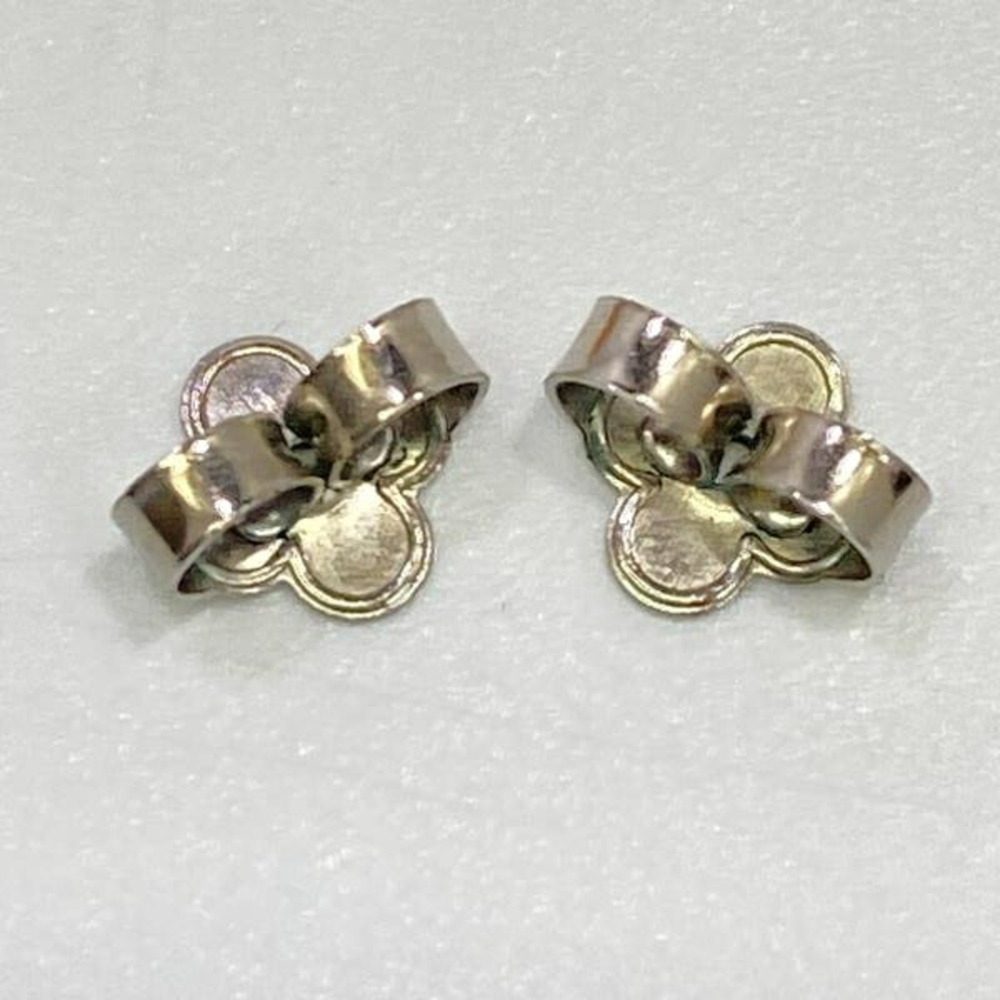 LOUIS VUITTON Silver Earrings - Picture 7 of 8
